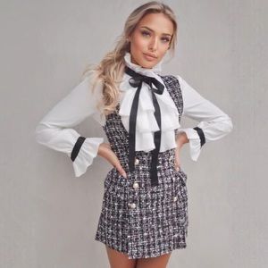 Tweed dress/jumper Y2K